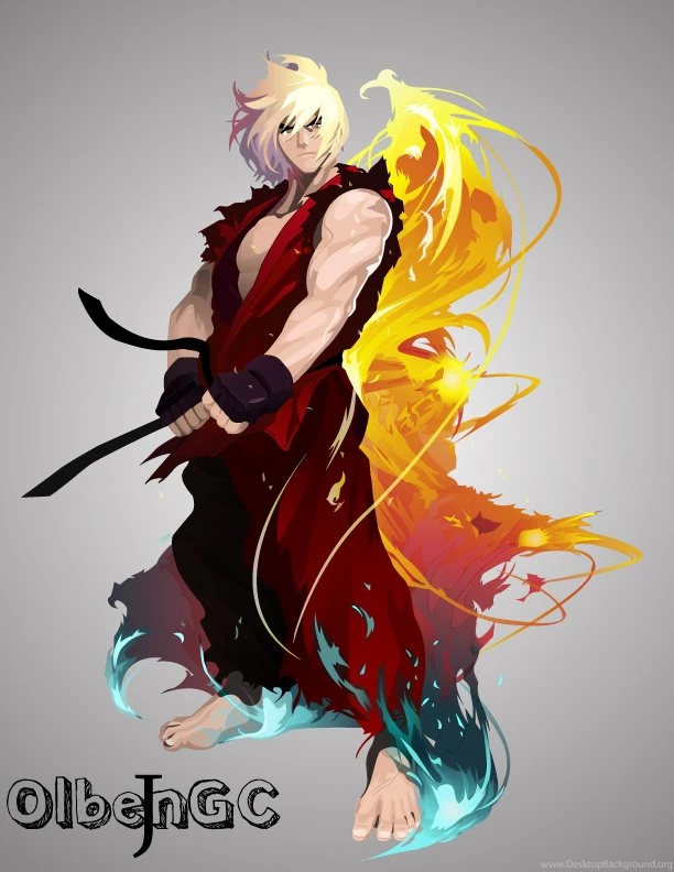 Ken Masters Tribute By Mikado Neon On DeviantArt
