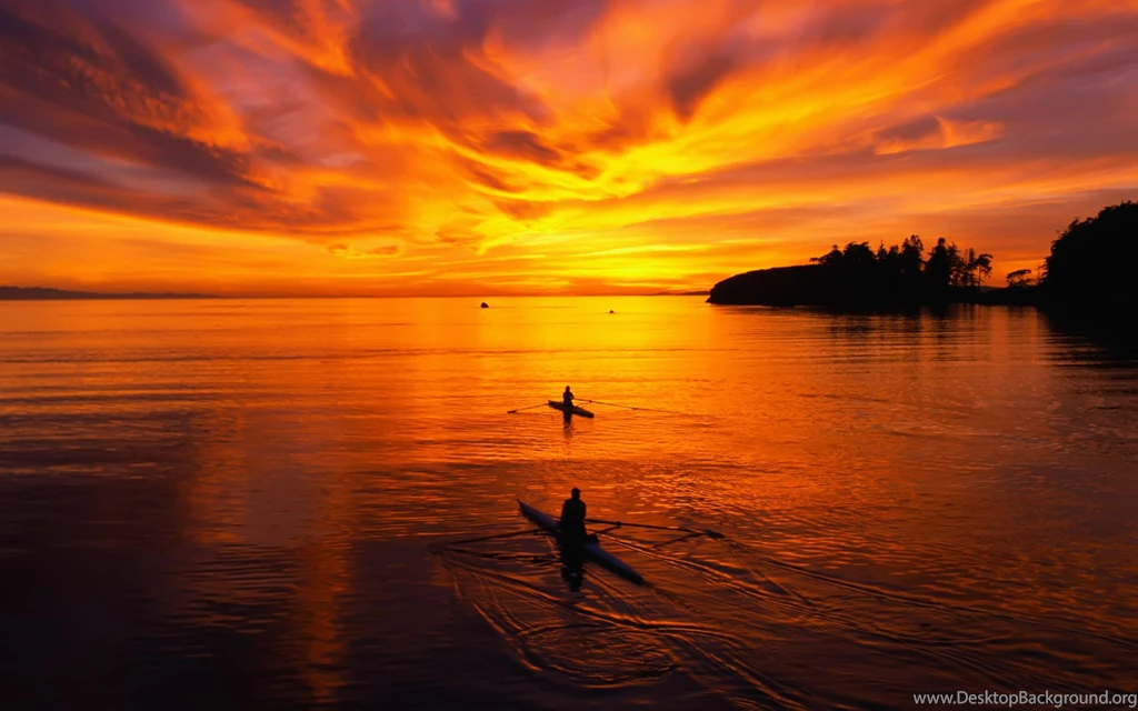 Sunset And Beautiful Sky HD Widescreen Desktop Wallpapers Archives ...