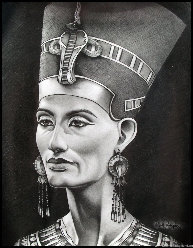 Queen Nefertiti By Skaughtt On DeviantArt