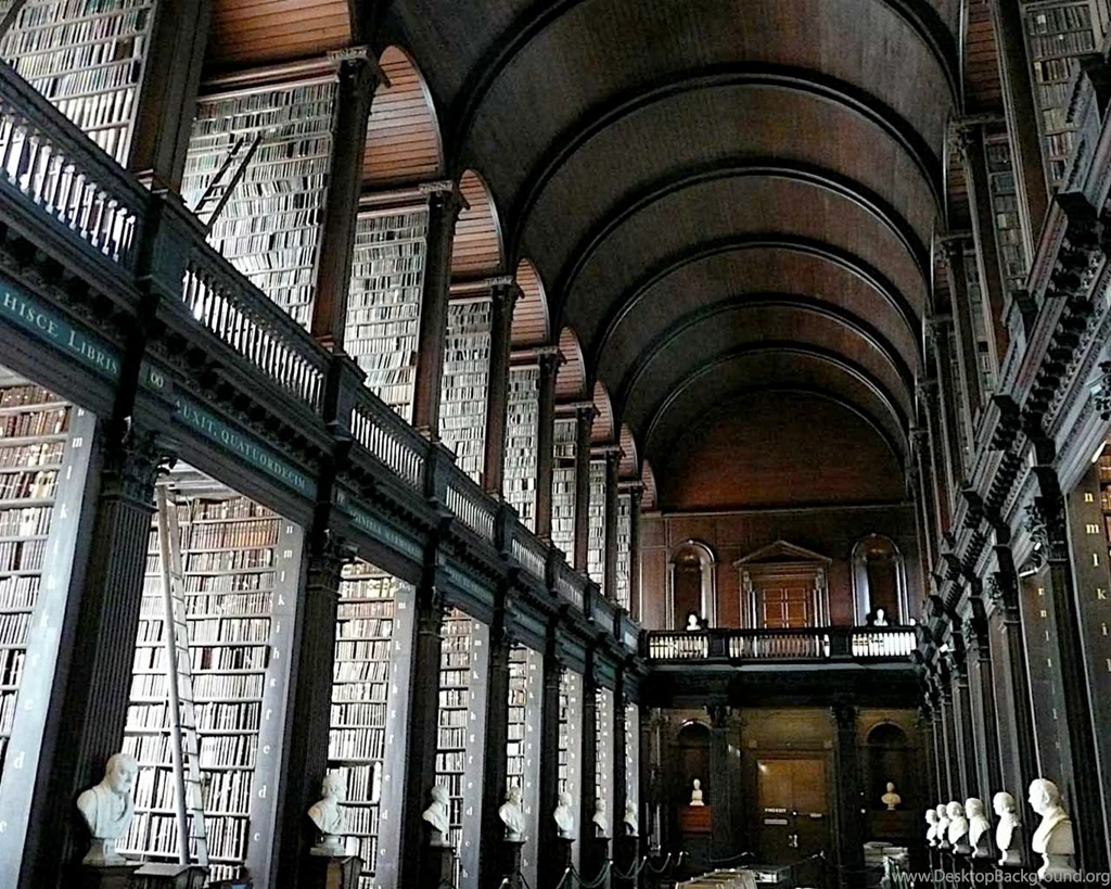 Trinity College Library 1280x1024 Wallpapers,Trinity College ...