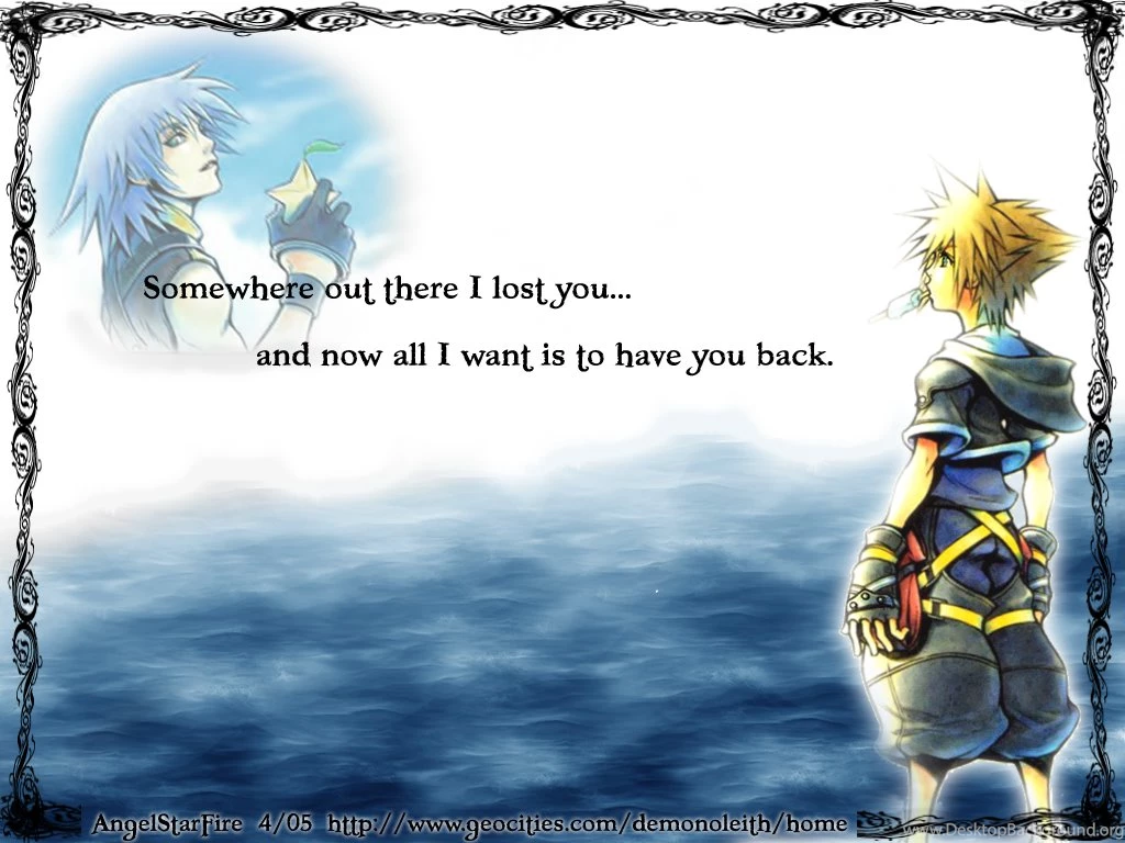 Kingdom Hearts Riku Sora Kingdom Hearts Wallpapers (