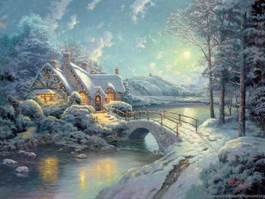 Free Thomas Kinkade Wallpapers For Desktop Wallpapers Cave