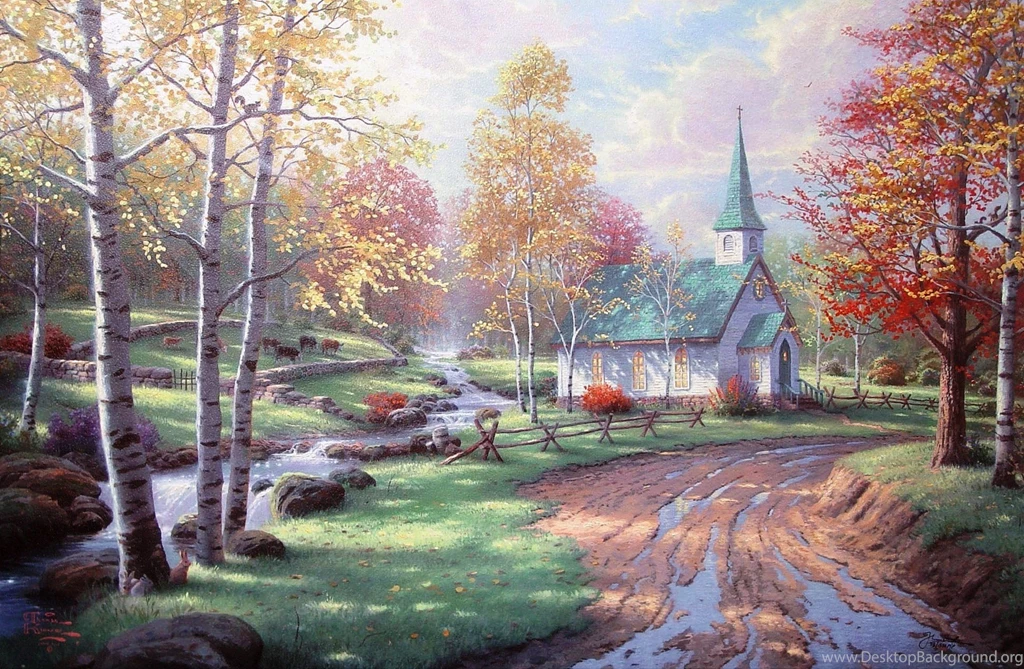 Thomas Kinkade Summer Wallpapers Photo