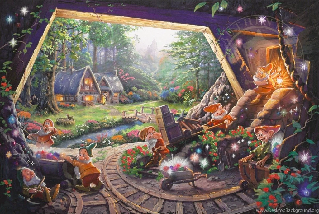 Snow White And The Seven Dwarfs – Limited Edition Art