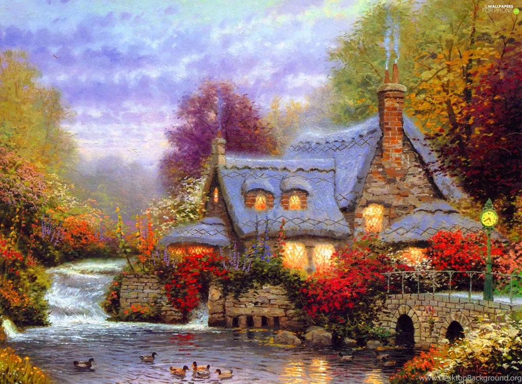Thomas Kinkade Summer Wallpapers Full HD