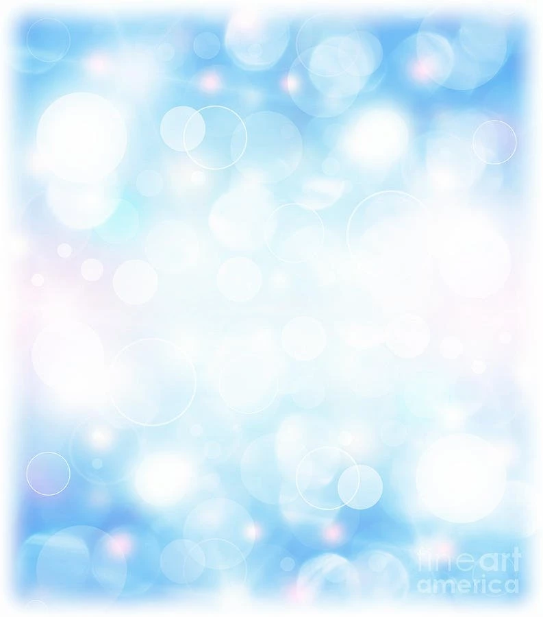 Abstract Blue Holiday Backgrounds Photograph By Anna Omelchenko