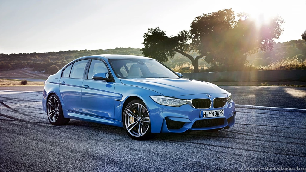 2015 BMW M3 Blue HD Desktop Wallpapers 23807   BMW Wallpapers
