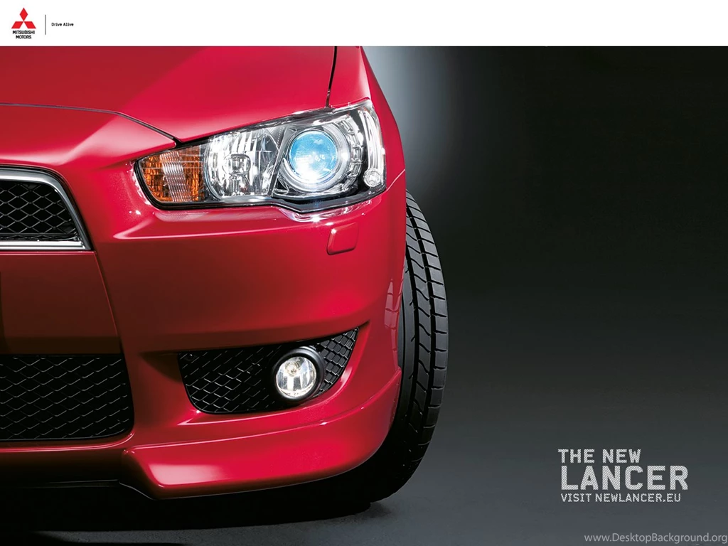 Blue Mitsubishi Lancer Evolution X Front View Desktop Wallpapers ...