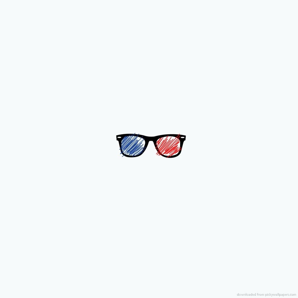 Download Minimal Hipster 3D Glasses Wallpapers For IPad