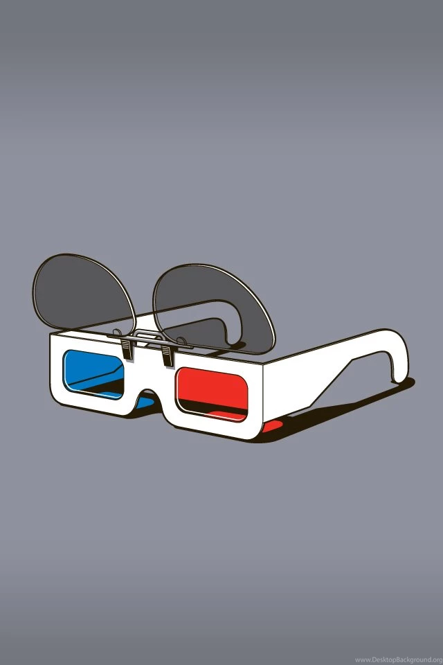 3D Glasses iPhone Wallpapers / IPod Wallpapers HD Free Download