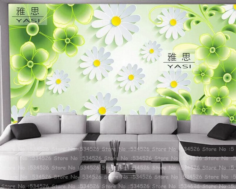 Beautiful 3d Landscape Photo Washable Wallpapers Tapetes Papel De ...