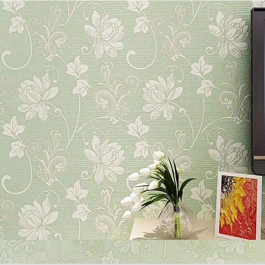 2015 Papel De ParedeContinental Thick Non Woven Embossed 3D ...