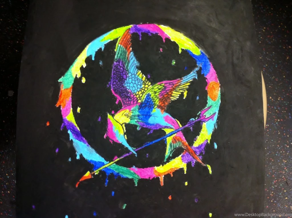 Colorful Mockingjay By Alys23 On DeviantArt