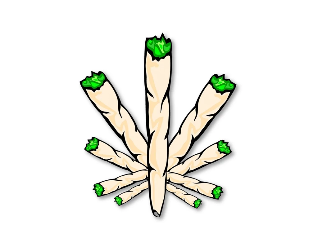 Wallpapers Weed Joint Leaf And 1400x1050