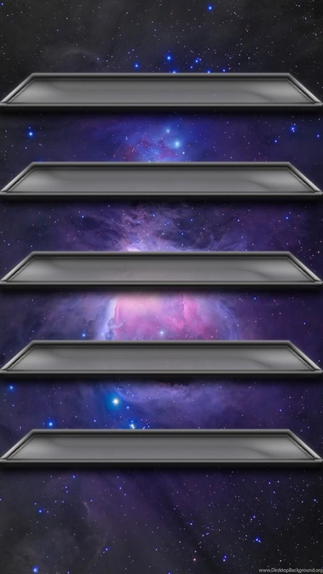 Gray Shelves Galaxy iPhone Wallpapers / IPod Wallpapers HD Free ...