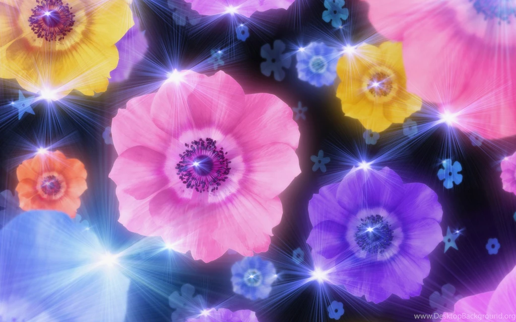 Glamorous Mac Floral Design Apple Mac Backgrounds