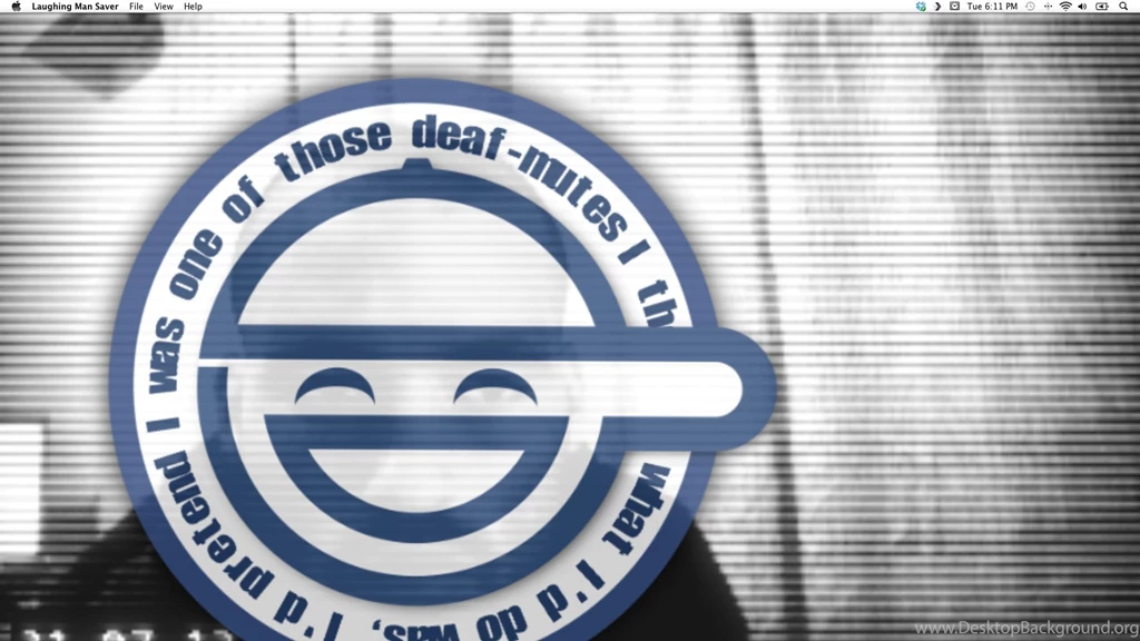 Laughing Man Saver For Mac, Laughing Man Saver Is A Very ...