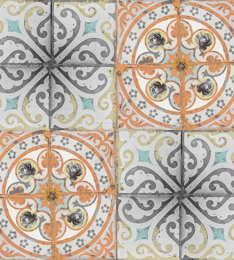 Paper Tiles Wallpapers By Louise Body