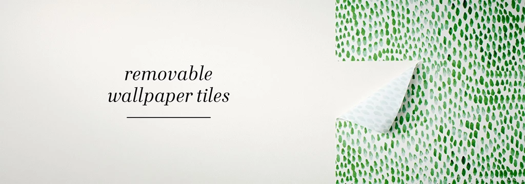 Hygge & West's Removable Wallpapers Tiles