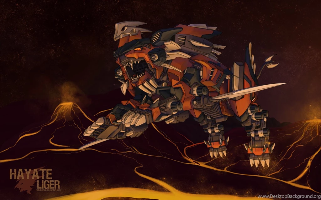 Wallpapers Hayate Image Liger Zoids 1680x1050