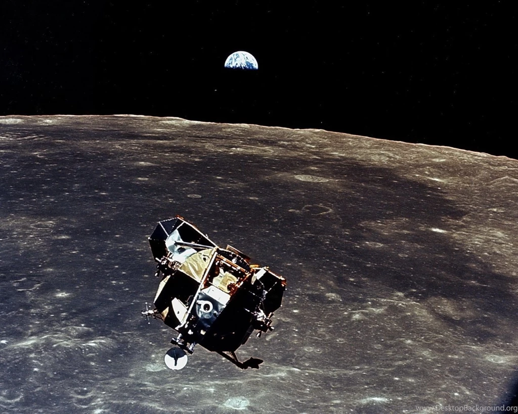 1280x1024 Earth, Ship, The Moon, Apollo 11 Wallpapers And Pictures ...