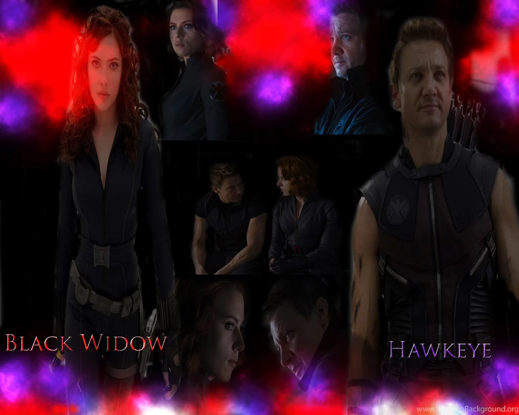 Blackwidow & Hawkeye Wallpapers Hawkeye & Black Widow Wallpapers ...