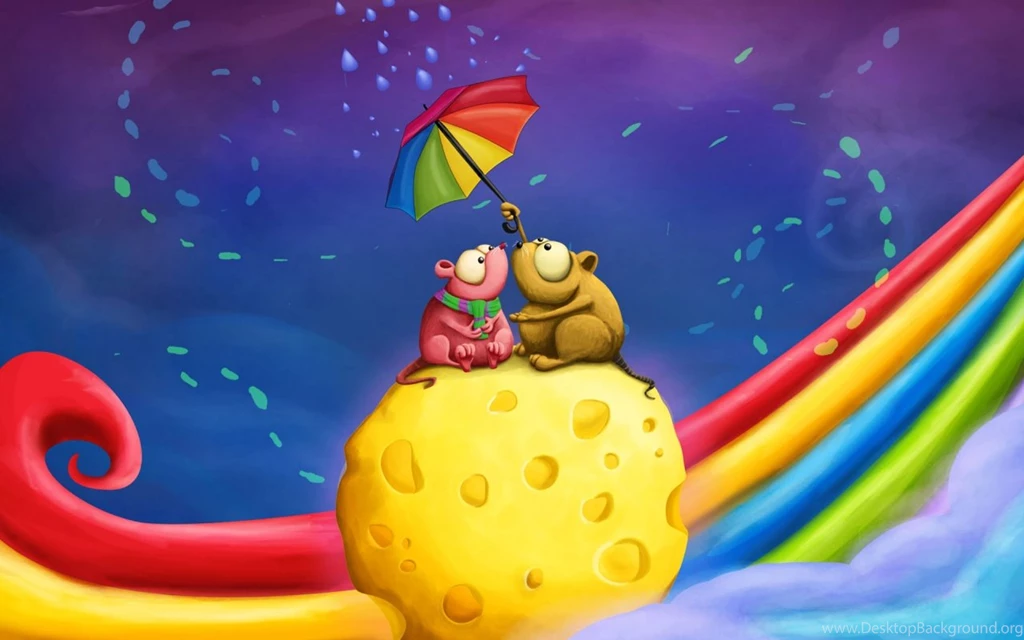 Blackberry Cute Mice Backgrounds