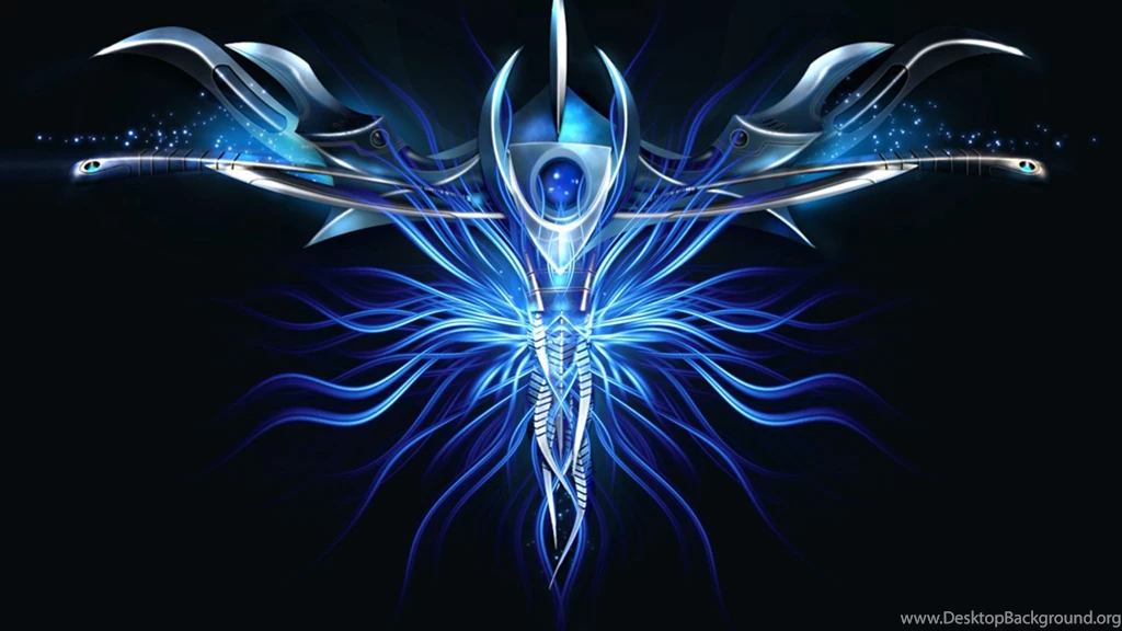 Desktop Blue Abstract Hd Wallpapers Download