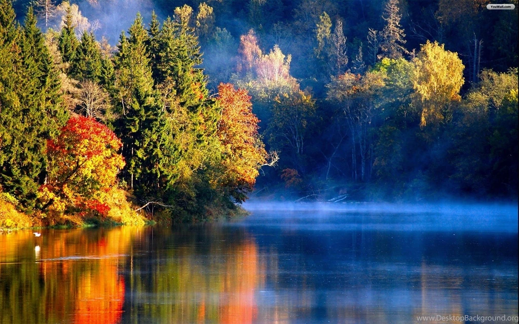 YouWall Beautiful Lake Sunrise Wallpapers Wallpaper,wallpapers ...
