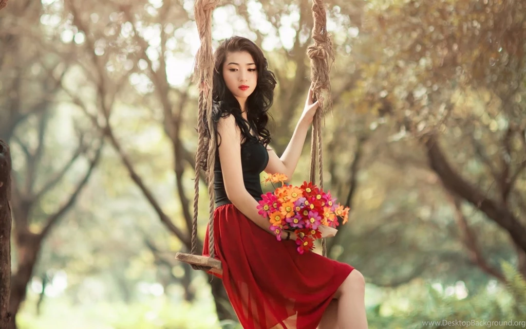 Flowers Girls Wallpapers HD Pictures