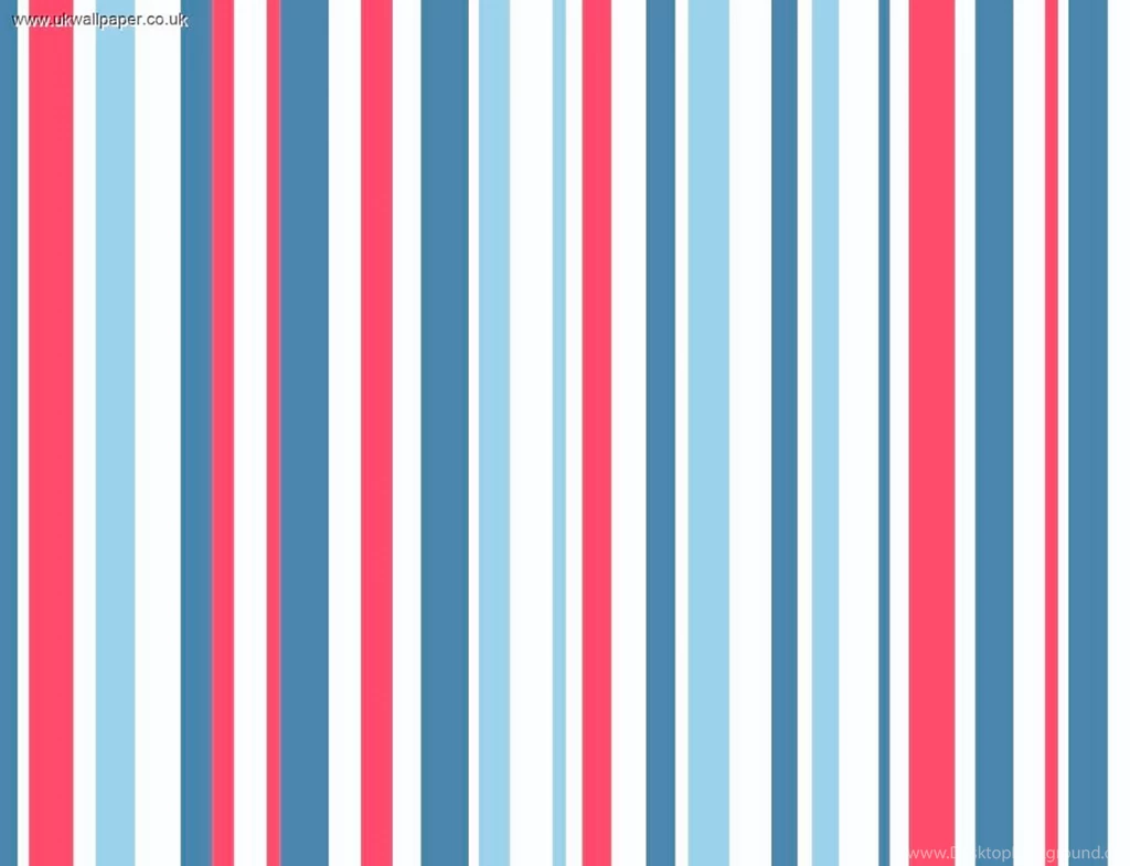 Blue And Cream Striped