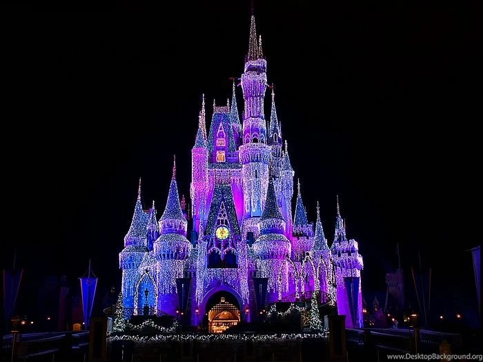 Cinderella Castle Christmas Lightnings Picture (1920+1600 ) 2 ...