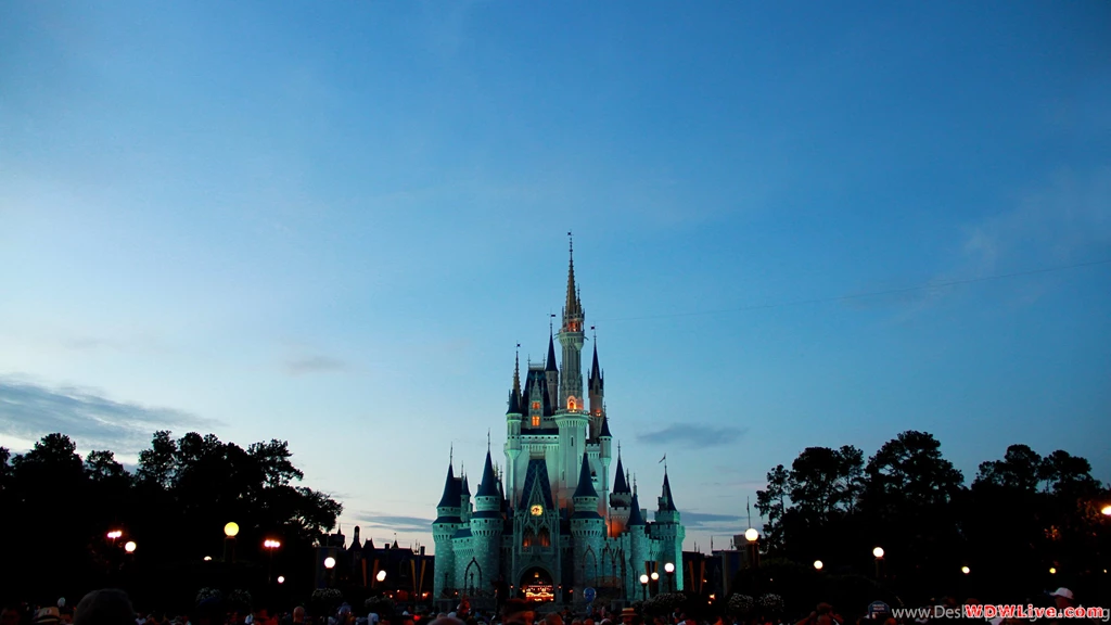 Cinderella Castle: A Blue Hour Photo Of The Cinderella Castle!