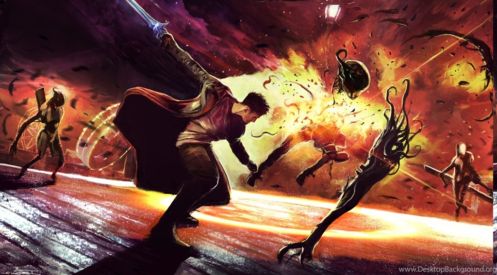 Video Games, Demon, DmC: Devil May Cry Wallpapers HD / Desktop And ...