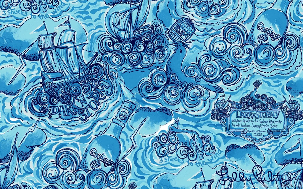 Fabulous Lilly Pullitzer Patterns Bedroom Accessories Kitchen ...