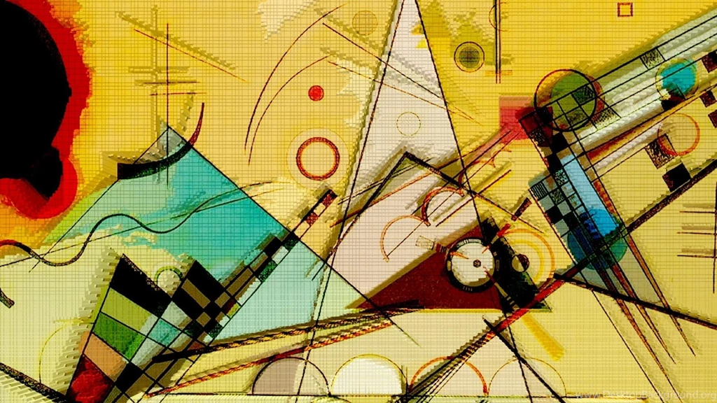 Design Graphic Art Wassily Kandinsky Wallpapers