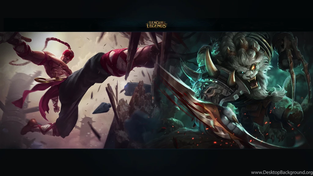 Lee Sin Vs Rengar HD Wallpapers
