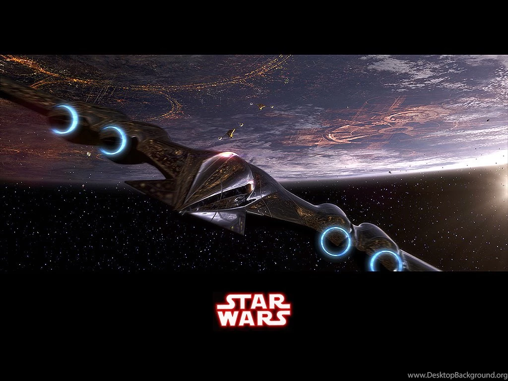 My Free Wallpapers Star Wars Wallpapers : Coruscant Approach