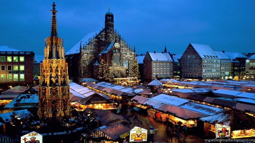 Christmas Village Snowy Wallpapers In HD 2016 17