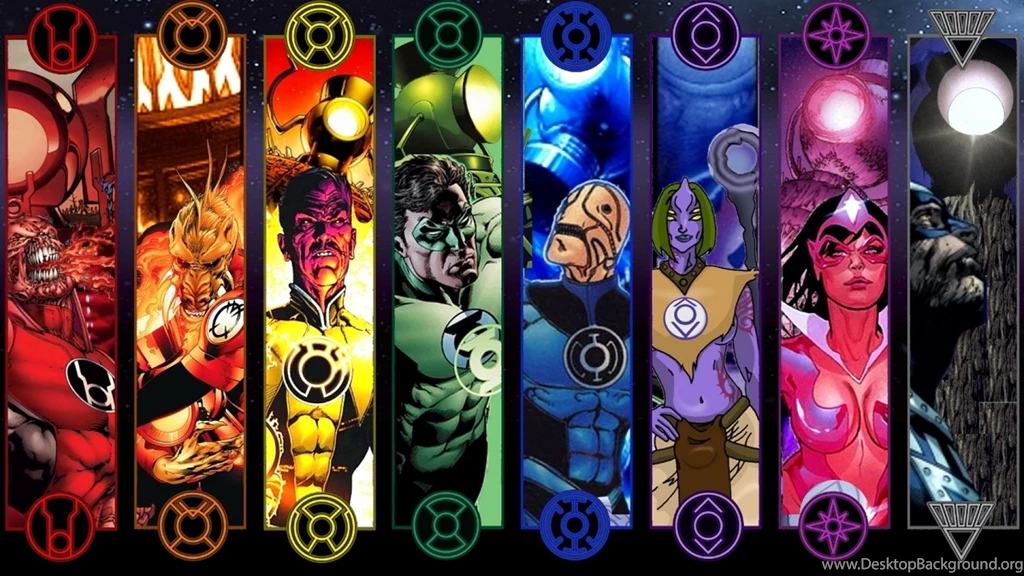Agent Orange Atrocitus Black Lantern Corps Blue Lantern Dc Comics ...