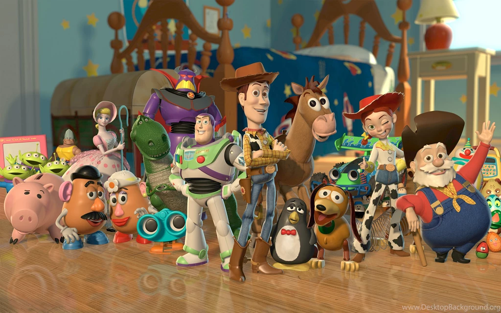 Image   Toy story 2 characters desktop wallpaper 3840x2400.jpg ...