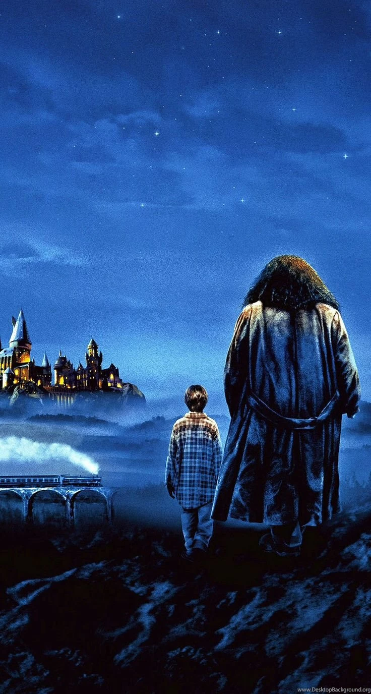 Harry Potter Painting, Harry And Hagrid. IOS7 HD Wallpapers ...