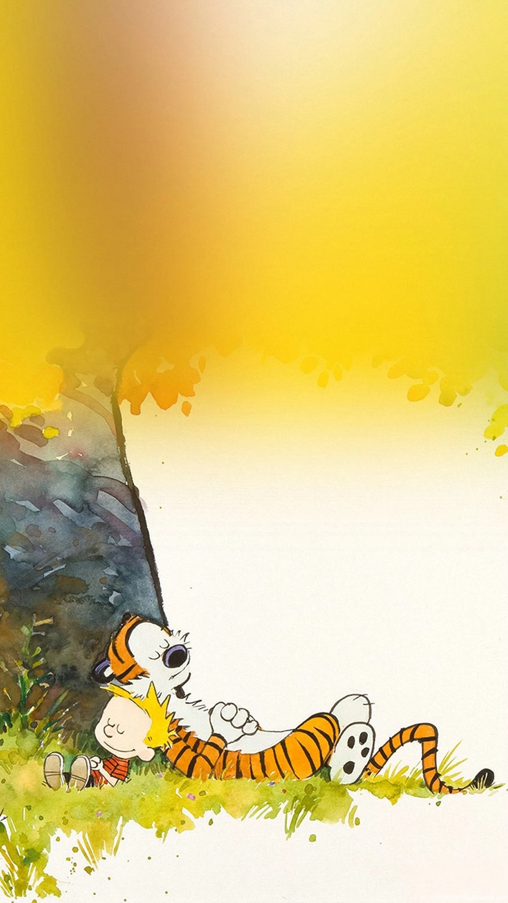 1080x1920 Calvin And Hobbes Sleeptime Wallpapers HD