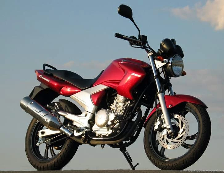 Desktop Images > Bikes Yamaha Fazer > RED YAMAHA FAZER 01.JPG @ HD ...