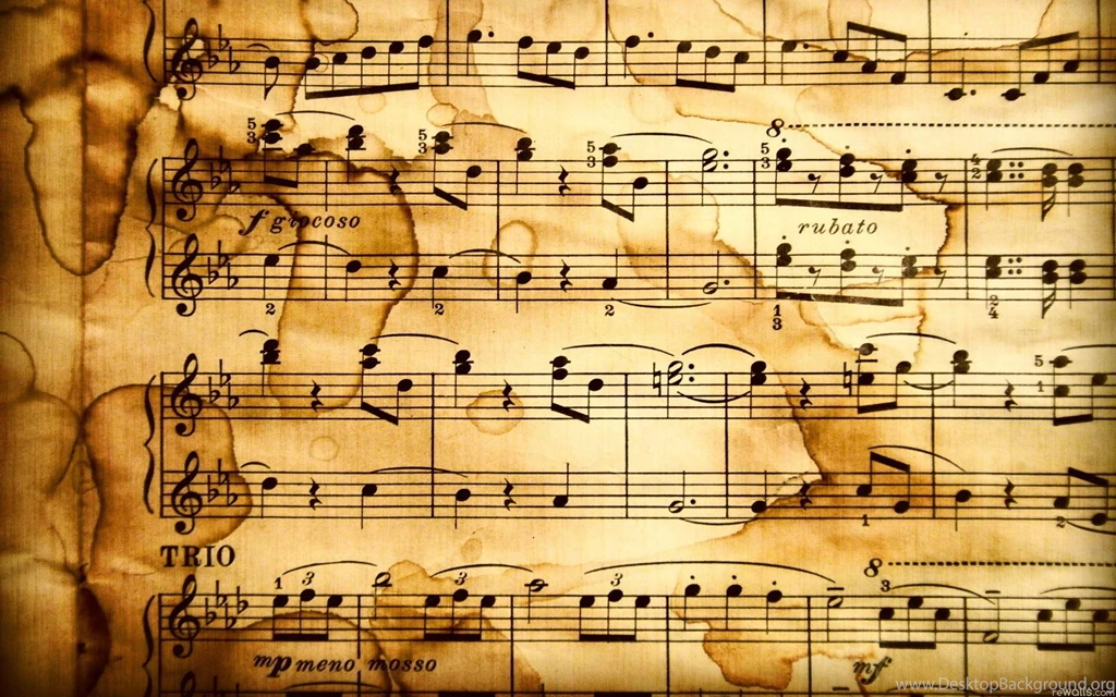 Paper,Classical,Music,Notes,3d & Abstract High Quality Wallpapers