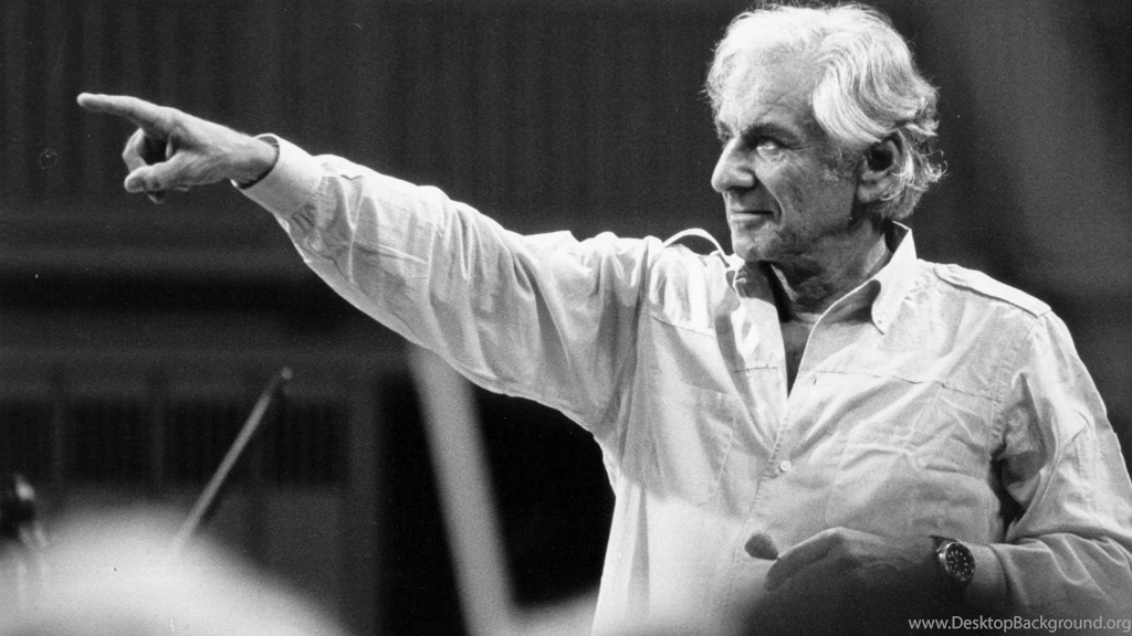 Orchestra Faces Classical Music Conducting Leonard Bernstein ...