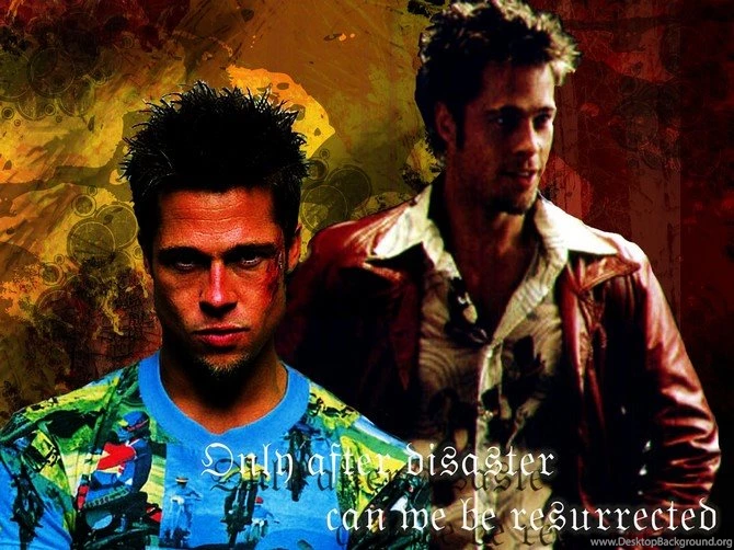 01 Brad Pitt Fight Club. Wallpapers Fight Club Movies ...