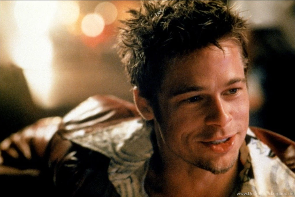 Amal8ousia: Brad Pitt Hair Fight Club