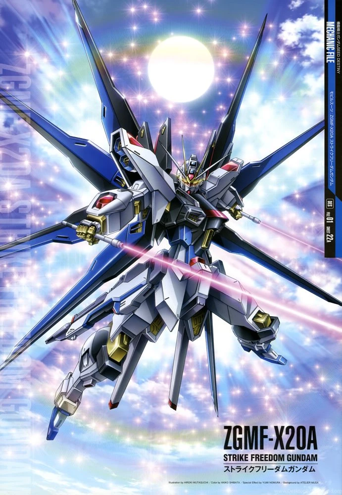 ZGMF X20A Strike Freedom Gundam The Gundam Wiki Wikia