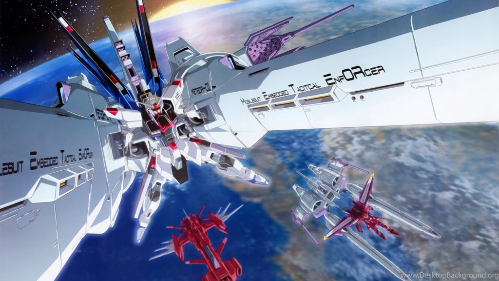 Wallpapers Gundam Freedom Seed Meteor Hd Online 2560x1440 ...
